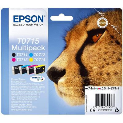 EPSON Multipack Cartuchos C13T07154012 (4 colores)